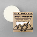 Conditioner Bar | Relief | Argan Oil Shampoo & Conditioner Rock Creek Soaps 