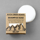 Shampoo Bar | Relief | Vitamin B-5 & Argan Oil Shampoo & Conditioner Rock Creek Soaps 