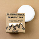 Shampoo Bar | Relief | Vitamin B-5 & Argan Oil Shampoo & Conditioner Rock Creek Soaps 