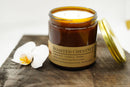 Roasted Chestnut Soy Wax Candle | 16 oz Double Wick Amber Apothecary Jar Candle Prairie Fire Tallow, Candles, and Lavender 