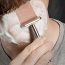 Safety Razor - Baron Classic - Brushed Alloy Safety Razor Lather & Wood Shaving Co 