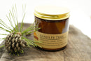 Santa Fe Trail Soy Wax Candle | 16 oz Double Wick Amber Apothecary Jar Candle Prairie Fire Tallow, Candles, and Lavender 