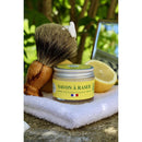 Martin de Candre Agrumes Citrus Collection Shaving Soap Shaving Soap Pasteur Pharmacy Glass Bowl 50g 