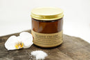 Seaside Orchid Soy Wax Candle | 16 oz Double Wick Amber Apothecary Jar Candle Prairie Fire Tallow, Candles, and Lavender 