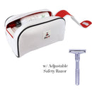Shave Essentials Grooming Kit Gift Set Shave Essentials Adjustable Safety Razor 