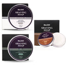 Shaving Soap Men's Moisturizing Sandalwood Mint Cream - by Bluezoo