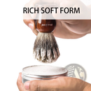 Shaving Soap Men's Moisturizing Sandalwood Mint Cream - by Bluezoo