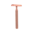 Skyline Aluminum Razor (Choose Color) Safety Razor Shave Essentials Rose Gold 