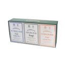 D.R. Harris & Co Trio Pack Windsor, Arlington and Sandalwood Bath Soap 3 x 150g Bath Soap Pasteur Pharmacy 