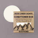 Conditioner Bar | Soothing | Argan Oil Shampoo & Conditioner Rock Creek Soaps 