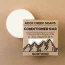 Conditioner Bar | Soothing | Argan Oil Shampoo & Conditioner Rock Creek Soaps 