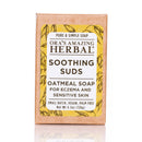 Soothing Suds Oatmeal Soap for Eczema & Sensitive Skin - by Ora's Amazing Herbal