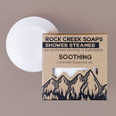 Shower Steamer in Soothing Shower Additives Rock Creek Soaps 