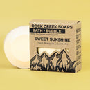 Bath Bomb in Sweet Sunshine Bath Soak Rock Creek Soaps 