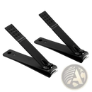 Stainless Steel Nail Clippers with Textured Grip - by ARBA Global