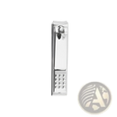 Stainless Steel Nail Clippers with Textured Grip - by ARBA Global