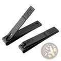 Stainless Steel Nail Clippers with Textured Grip - by ARBA Global