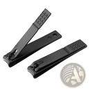 Stainless Steel Nail Clippers with Textured Grip - by ARBA Global
