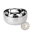 Stainless Steel Shaving Soap Bowl with Lid - by ARBA Global