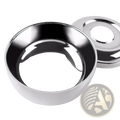 Stainless Steel Shaving Soap Bowl with Lid - by ARBA Global