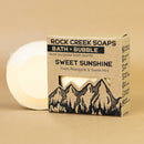 Bath Bomb in Sweet Sunshine Bath Soak Rock Creek Soaps 