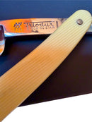 Straight Razor Shave Ready ~ J.A. Henckels Friodur 17 Inox Solingen On a Blue/Black Arkansas Edge