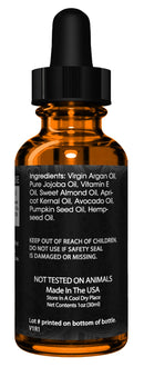 BeardGuru Premium Beard Oil: Unscented Beard Oil BeardGuru 
