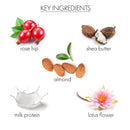 Rose Hip + Lotus Mineral Milk Bath Skin Care whish beauty 