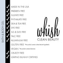 Lavender Bath and Body Gel Body Wash whish beauty 