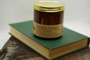 Whiskey Barrel Soy Wax Candle | 16 oz Double Wick Amber Apothecary Jar Candle Prairie Fire Tallow, Candles, and Lavender 