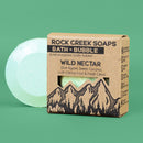Bath Bomb in Wild Nectar Bath Soak Rock Creek Soaps 