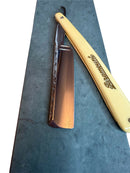 Straight Razor Shave Ready ~ “Paramount” F. Koeller & Co Ohligs Germany On a Vermont Green Slate Edge
