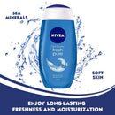 Nivea Fresh Pure Shower Gel Body Wash Dista 