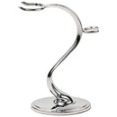 Deluxe "S Shape" Safety Razor and Brush Stand (Chrome) (USS4) - by Parker Shaving Shaving Stands Murphy and McNeil Store 