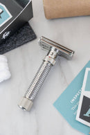 Konsul Slant Adjustable Stainless Steel DE Safety Razor - by Rex Supply Co. Safety Razor Murphy and McNeil Store 