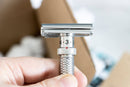 Konsul Slant Adjustable Stainless Steel DE Safety Razor - by Rex Supply Co. Safety Razor Murphy and McNeil Store 