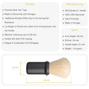 Masamune Shaving Brush (Dark Premium Boar) - by Tatara Razors Shaving Brush Murphy and McNeil Store 