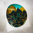 Pisgah 4-inch Round Jar Sticker Accessories Black Mountain Shaving Collaborations 