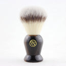 Frank shaving Synthetic Hair Shaving Brush for Men's Personal and Professional shaving (dark horn) Shaving Brush Frank Shaving Handmade 