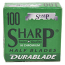 Sharp Half Blade for Barber Razors - by Durablade (100 Pack) Razor Blades Murphy and McNeil Store 