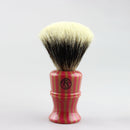 Frank shaving badger hair shaving brush 100% Manchurian 2-band Finest Super High Density knot size 20mm handmade Acrylic resin handle best shave experience Shaving Brush Frank Shaving Handmade 
