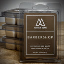 Soy Blend Wax Melts - Barbershop Candle Artius Man 