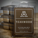 Soy Blend Wax Melts - Teakwood Candle Artius Man 