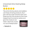Ultra Healing Body Butter, Unscented Lotion Ora's Amazing Herbal 